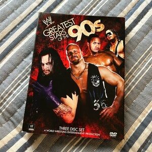 WWE Greatest Stars of the 90s 3 Disc DVD set